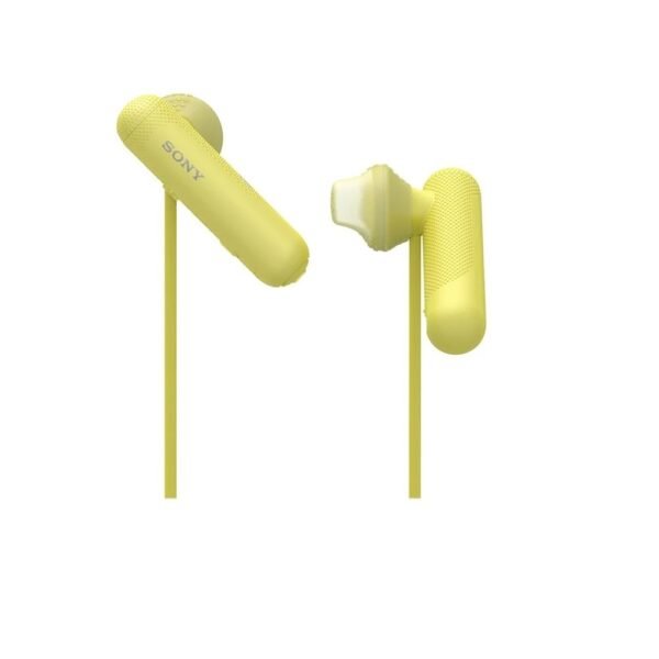Sony WI-SP500 in-ear trådlösa hörlurar med mikrofon - Gul