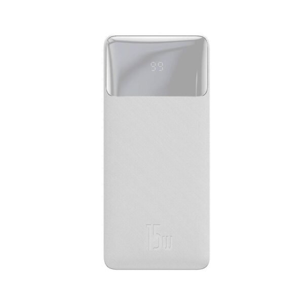 Baseus powerbank 30000 mAh 15W 2 port USB + USB-C bipow digital display Vit