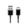 Samsung USB-A - USB-C 1,5m kabel - Svart