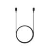Samsung USB-C till USB-C 1.8m kabel 3A- Svart