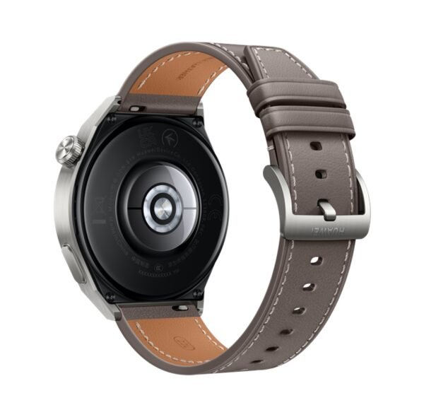 Huawei Klocka GT3 Pro 46mm Active smartklocka- Titanfodral med svart fluorelastomerrem